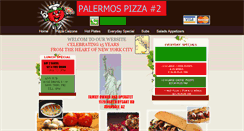 Desktop Screenshot of palermospizzaavondale.net